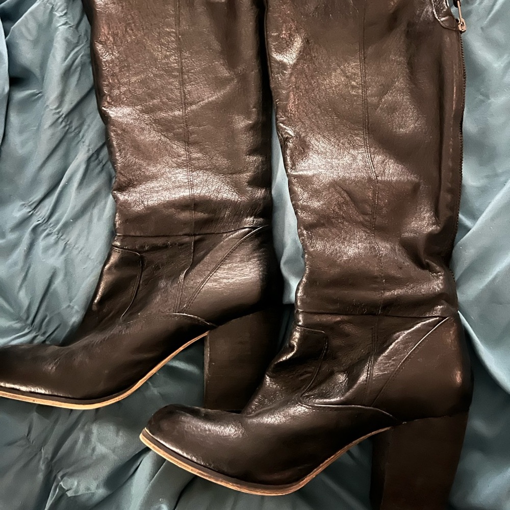 Knee high boots